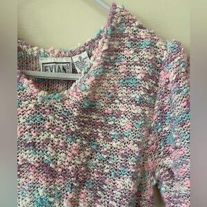 Vintage Nubby Weave Acrylic Top